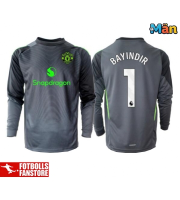 Manchester United Altay Bayindir #1 Målvakt Bortatröja 2025-26 Långärmad